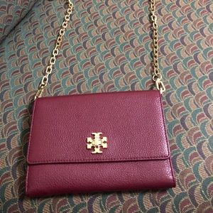 Tory Burch cross body with chain strap!